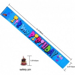 ‘It's My Birthday' Sash for Kids Multicolor Birthday Sash for Girls and Boys Birthday Party Decorations and Supplies Birthday...