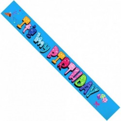 ‘It's My Birthday' Sash for Kids Multicolor Birthday Sash for Girls and Boys Birthday Party Decorations and Supplies Birthday...