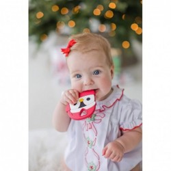 Penguin Teether Holiday Baby Teether Toy BPA Free Silicone Teething Toy Babys First Christmas Soothing Gums Infant Toy $17.02...