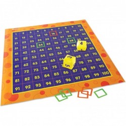 Hundred Activity Mat - 57 Pieces Ages 5+ Math Learning Games for Kids Educational and Fun Games for Kids $61.11 Early Develop...