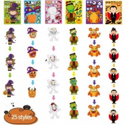 Halloween Pumpkin Decorating Stickers Craft Stickers Mini Make 46 Small Pumpkin Face and Kids Halloween Activities Stickers M...