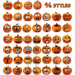 Halloween Pumpkin Decorating Stickers Craft Stickers Mini Make 46 Small Pumpkin Face and Kids Halloween Activities Stickers M...