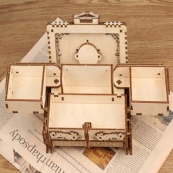 Puzzle Box 3D Wooden Puzzle Model Kits for- Cute & Neat Design- DIY Gift Box (T707-01) $61.43 3-D Puzzles