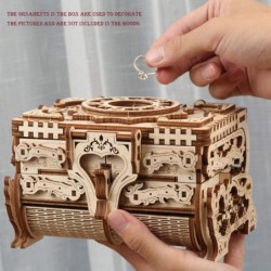 Puzzle Box 3D Wooden Puzzle Model Kits for- Cute & Neat Design- DIY Gift Box (T707-01) $61.43 3-D Puzzles