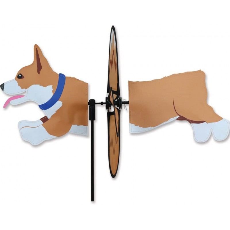 Petite Spinner - Corgi $42.77 Kites & Wind Spinners