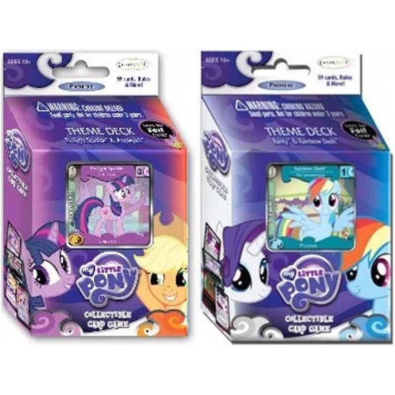 Twilight Sparkle & Rainbow Dash MLP Theme Deck Bundle $30.21 Card Games