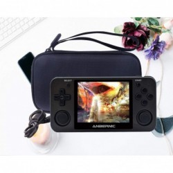 Hard Carrying Case for RG351MP/RG350M/ RG350P/RG350 Handheld Retro Game Storage Suitcase (Black) $26.60 Kids' Handheld Games