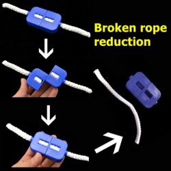 5 Pcs Broken Rope Restoration Close-up Magic Trick Puzzle Novelty Prop Toy Gift Easy to Operate Person Joke $17.77 Magic Kits...