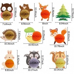 Wild One Woodland Animals Honeycomb Ball Party Table Centerpieces Decor for Baby Shower Kids Birthday Animal Theme Party Home...