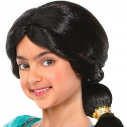 Princess Jasmine Whole New World Costume for Kids Disney Aladdin Size Medium Peacock Jumpsuit with Cape $48.81 Kids' Costumes