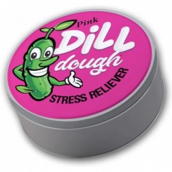 Pink Dill Dough Stress Reliever Putty Glow in The Dark Funny Pickle Gag Stocking Stuffers for Adults Therapy Dough for Women ...