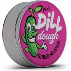 Pink Dill Dough Stress Reliever Putty Glow in The Dark Funny Pickle Gag Stocking Stuffers for Adults Therapy Dough for Women ...