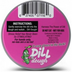 Pink Dill Dough Stress Reliever Putty Glow in The Dark Funny Pickle Gag Stocking Stuffers for Adults Therapy Dough for Women ...