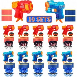 10 Bulk Small Gun Sets Compatible with Nerf Gun Party Supplies Boys Birthday Favors for Nerf War Party Mini Pistol Blasters M...