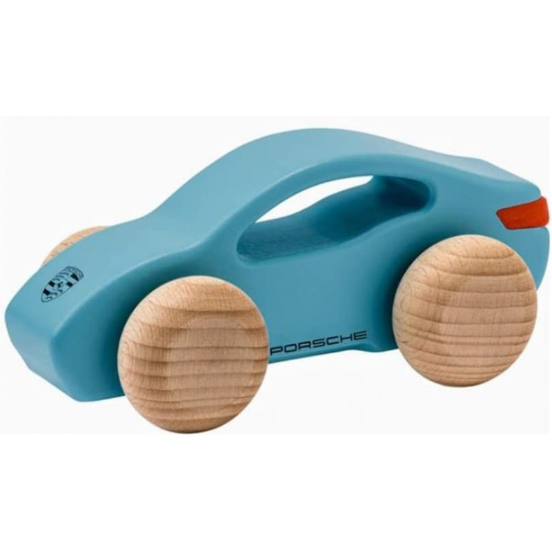 Taycan Wooden Toddler Baby Push Race Car Toy with Handle (Frozen Blue) $84.63 Kids' Play Cars & Race Cars