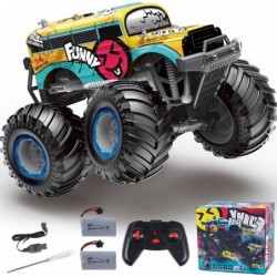 Remote Control Monster Truck for Boys Upright 360°Swivel 1:14 All Terrains RC Trucks with LED Lights 2.4Ghz Off-Road RC Car 2...