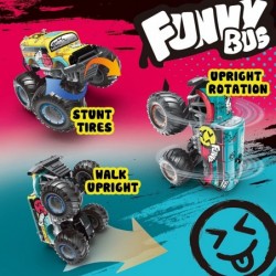 Remote Control Monster Truck for Boys Upright 360°Swivel 1:14 All Terrains RC Trucks with LED Lights 2.4Ghz Off-Road RC Car 2...