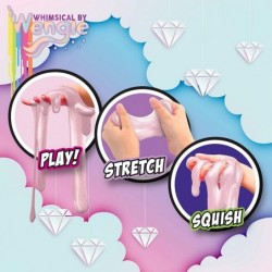 Wengie Whimsical Scented Slime Kit w/ Mystery Unicorn Charm - 4 Pack Glossy Fluffy Puffy Cloud Fruity Slime for Girls & Boys ...