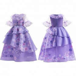 Encanto Mirabel Isabella Dress Costume For Kids Girls Isabela Madrigal Princess Dress Cosplay Halloween Dress Up Suit $40.24 ...