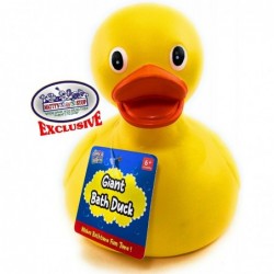 Large Rubber Duck (9" x 6.5" x 7.5") Perfect for Bathtime Pools Etc. $34.91 Bathtub Toys