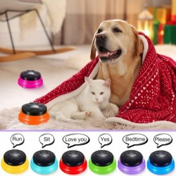 8 Pack Voice Recording Button Dog Buttons for Communication Recordable Buttons Dog Cat Talking Button Pet Training Buzzer 30 ...