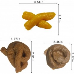 Different Shapes Fake Poo Fake Dog Poo Funny Joke Tricky Toys Prank Props for Halloween April Fools' Day Prank Party $17.21 G...