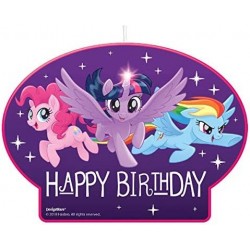 My Little Pony Birthday Party Supplies Pack for 16 Guests with My Little Pony Birthday Banner Plates Cups Napkins Table Cover...