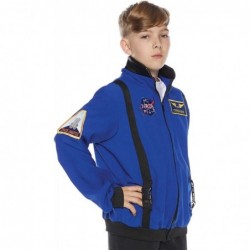 Kid's Children's Astronaut Costume Jacket - Blue Childrens Costume Blue Medium $43.55 Kids' Costumes