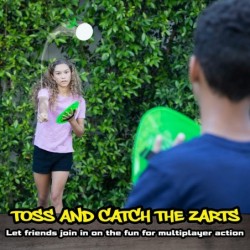 Zarts Throwing Dart Fun Pack Includes 2 Zarts and 2 Shields Soft and Safe Darts for Outdoor Play with Friends and Family $42....