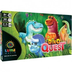 Luma World Dino Quest STEM Educational Brain Game for Kids 8+ Years to Learn Math Measurements Units Race and Chase Strategy ...