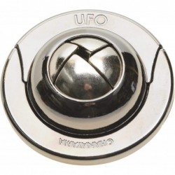 UFO Hanayama Brain Teaser Puzzle New 2019 Release Level 4 Difficulty Rating RED Velveteen Drawstring Pouch Bundled $32.95 Bra...