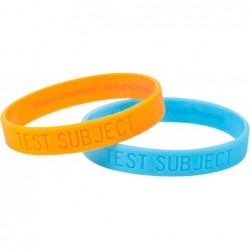 Portal 2 Rubber Bracelet Set (Multicolor Medium) $23.78 Kids' Dress-Up Accessories