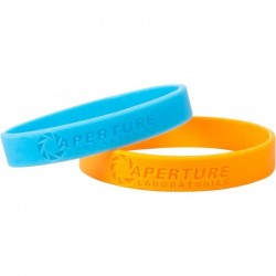 Portal 2 Rubber Bracelet Set (Multicolor Medium) $23.78 Kids' Dress-Up Accessories