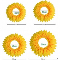 Sunflower Headgear Funny Performance Props Sunflower Hat Hood for Dance Party Festival Games Kids Teens Adults $27.48 Kids' P...