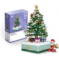 LOZ 1237 1238 Mini Blocks Kids Building Bricks Boys Toys Puzzle Christmas Tree Coffee House Girls Music Box (1237-with Box) $...