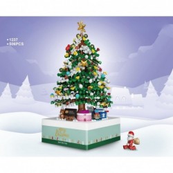 LOZ 1237 1238 Mini Blocks Kids Building Bricks Boys Toys Puzzle Christmas Tree Coffee House Girls Music Box (1237-with Box) $...