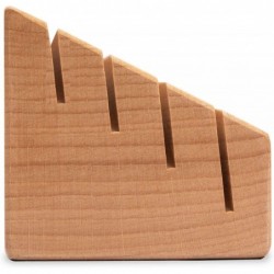 Extra-Wide Solid Beechwood Playing Card Holders - Set of 2 $52.37 Game Accessories