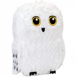 Owl Pinata — for Wizard Theme Woodland Forest Animal Parties — Birthday Party Supplies Pinatas and Decorations — Cute White S...