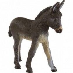 Safari Ltd Safari Farm Donkey Foal – Realistic Individually Hand-Painted Toy Figurine Model – Quality Construction from Phtha...