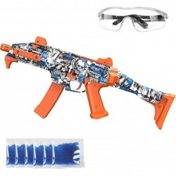 Gel Ball Blaster Splat Gun with Foldable Butt and 30 000 Gel Balls and Goggles - Automatic and Semi Mode for Gel Blaster Shoo...