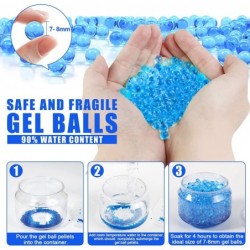 Gel Ball Blaster Splat Gun with Foldable Butt and 30 000 Gel Balls and Goggles - Automatic and Semi Mode for Gel Blaster Shoo...