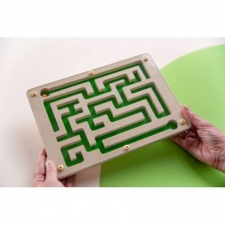 Marble Maze Circuit Game - Alzheimer's/Dementia Games & Activities for Elderly/Seniors Improving Skills & Coordination $50.42...