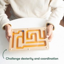 Marble Maze Circuit Game - Alzheimer's/Dementia Games & Activities for Elderly/Seniors Improving Skills & Coordination $50.42...