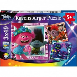 5081 Trolls 2 World Tour 3 x 49 Piece Jigsaw Puzzles for Kids Age 5 Years and up $31.81 Jigsaw Puzzles