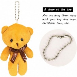 Bulk Teddy Bears Small Teddy Bear with Keychain Mini Stuffed Teddy Bear 1 Dozen Tiny Soft Plush Toy for Wedding Decorations P...