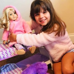 18 Inch Doll Clothes - Blanket Robes & Large Plush Chair Accessories Set - Outfits Fit American Generation & Similar 18” Girl...