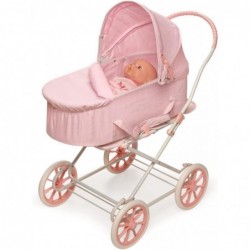 3-in-1 Doll Pram Carrier and Stroller (fits 18 inch Dolls) Pink Gingham $67.63 Doll Accessories