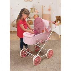 3-in-1 Doll Pram Carrier and Stroller (fits 18 inch Dolls) Pink Gingham $67.63 Doll Accessories