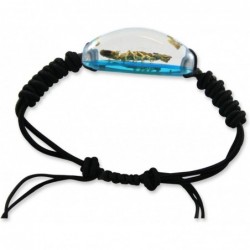 Gold Scorpion Bracelet Clear Blue 10 inches $19.87 Kids' Dress-Up Accessories