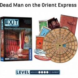 EXIT: The Game 4-Pack Escape Room Bundle | Season 3 | Dead Man on The Orient Express | Sinister Mansion | Sunken Treasure | M...